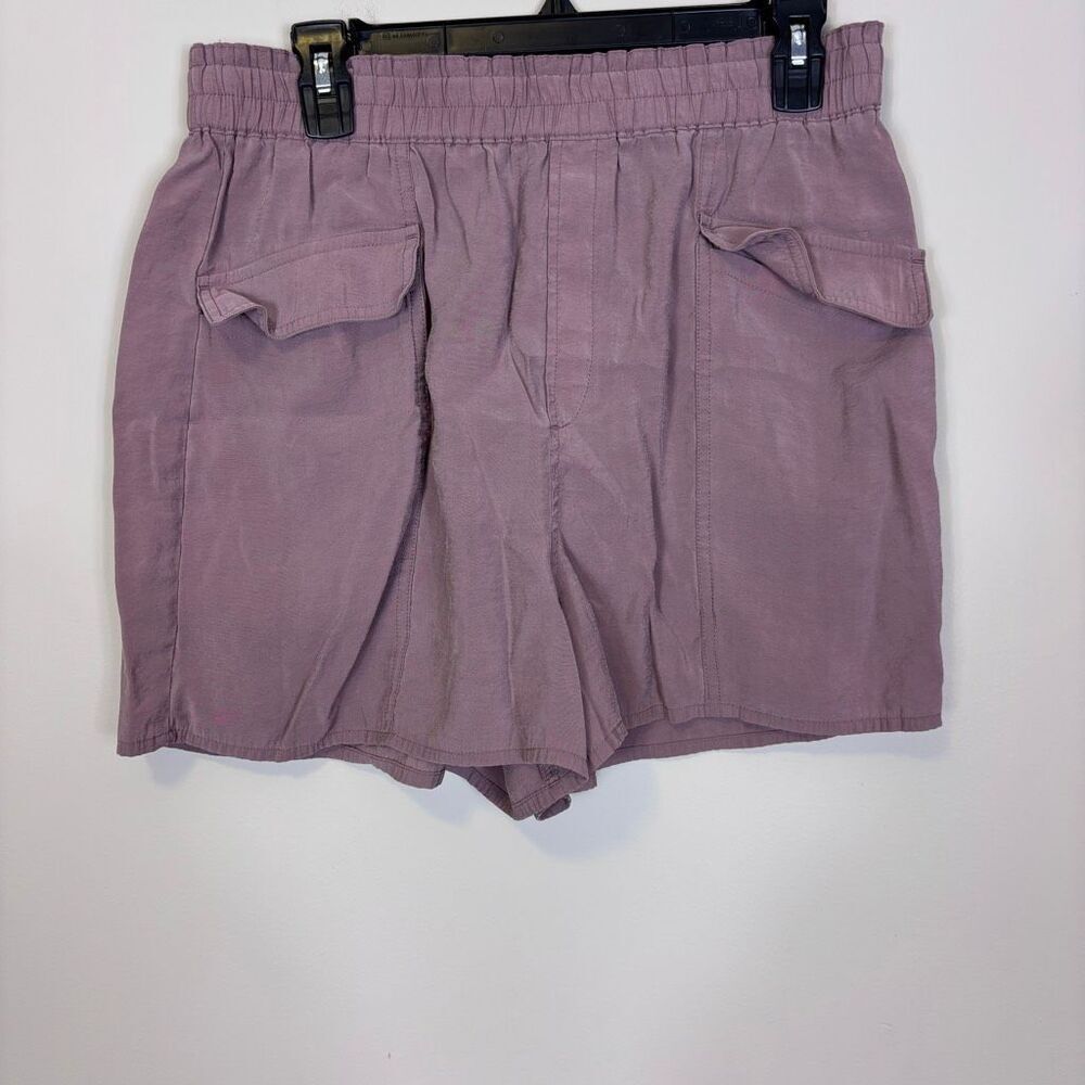 Madewell Pink High Waisted Modal Shorts with Front Pockets Medium